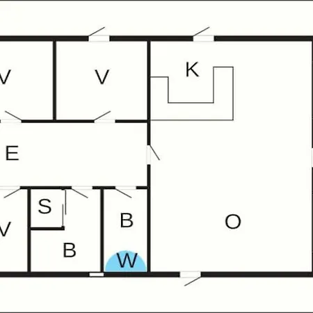 6 Person In Hadsund Tatil Evi Odde